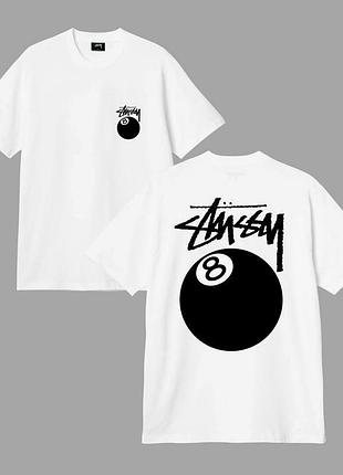 Футболка loys stussy стусси черная качественный материал 100% хлопок xl