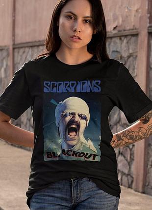 Футболка loys scorpions (blackout) чорний xs