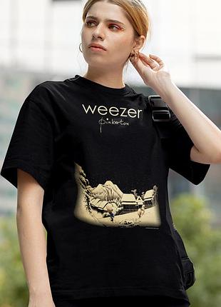 Футболка loys weezer (pinkerton) черный xs