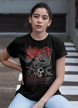 Футболка loys slayer (skull and swords) черный xs
