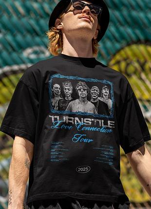Футболка loys унисекс turnstile (love connection tour 2025) черный xs