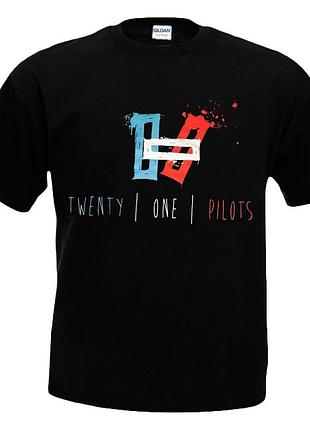 Футболка loys twenty one pilots logo черный s