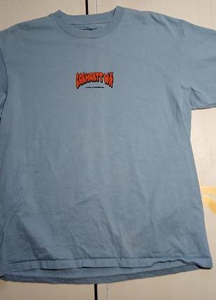Carhartt wip s/s bubble script футболка размер м