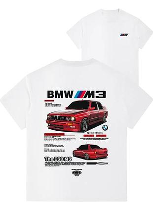 Футболка loys хлопковая с принтом bmw бмв y2k art.006 xs