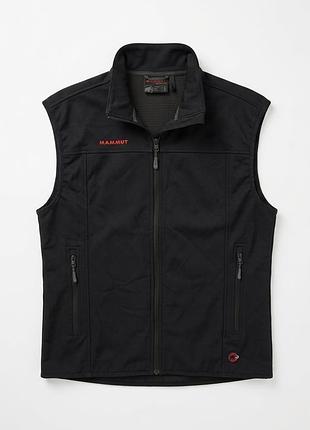 Vintage mammut vest size l ski windstopper fleeve gorpcore gilet logo black жилет мамут жилетка размер м/л