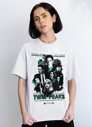 Футболка loys twin peaks (characters wht) белый xs