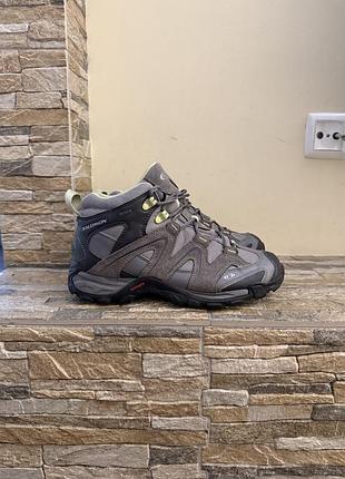 Трекінгові черевики жіночі salomon vega mid gtx gore-tex