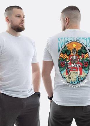 Футболка loys зсу с принтом sunset goons скелет на дроне s