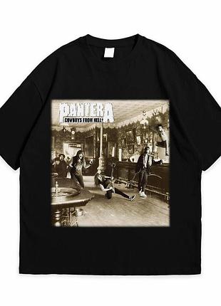 Футболка loys з принтом pantera cowboys from hell чорний xs
