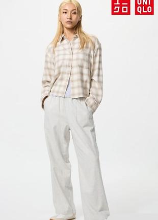 Фланелевые брюки uniqlo