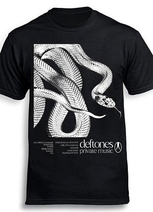 Футболка loys deftones - private music черный xs