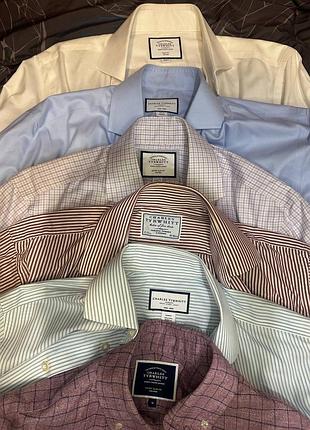 Класичні чоловічі сорочки charles tyrwhitt, розмір м