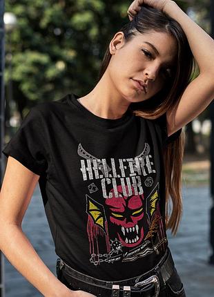 Футболка loys stranger things (hellfire club) черный l