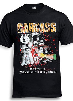 Футболка loys carcass necroticism черный xs