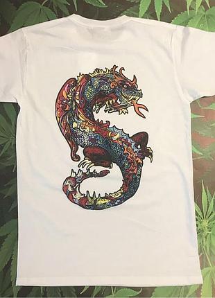 Футболка stussy белая . люкс . бирка ориг xl
