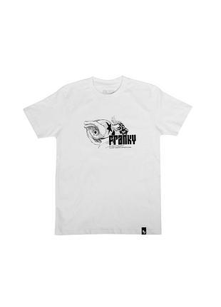 Футболка біла loys one piece franky tee