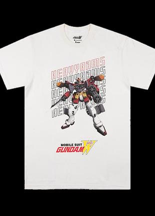 Футболка белая loys heavyarms