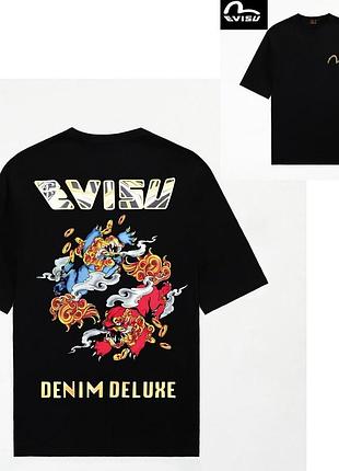 Футболка loys evisu эвису новая качественная 100% хлопок xs