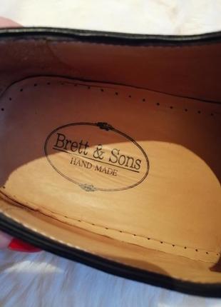 Дизайнерські туфлі brett&sons hand made3 фото