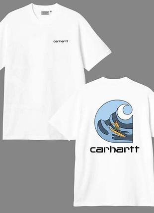 Футболка loys carhartt кархартт черная новая качественная футболка loys 100% хлопок xs