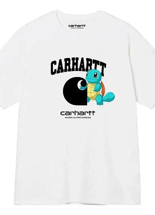 Футболка loys carhartt кархарт чорна якісна 100% бавовна s