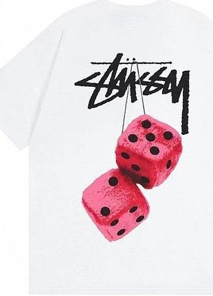 Футболка loys stussy кубик diced s