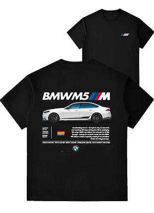 Футболка loys хлопковая с принтом bmw бмв y2k art.007 xl