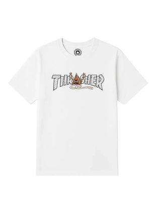 Футболка loys хлопковая с принтом thrasher трешер sk8 art.005 xs