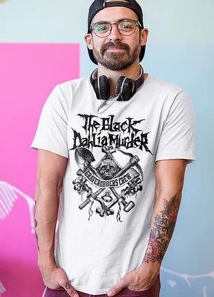 Футболка loys унисекс black dahlia murder (graverobbers crew wht) белый xs