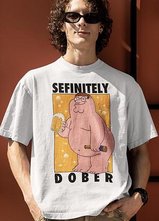 Футболка loys унисекс family guy (sefinitely dober wht) белый xs