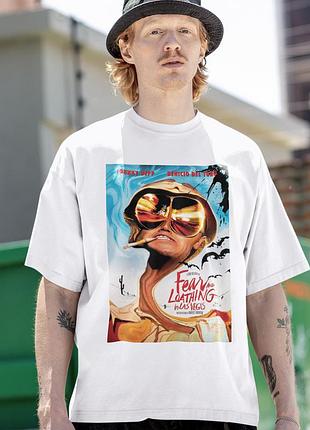 Футболка loys унисекс fear and loathing в las vegas wht белый xs