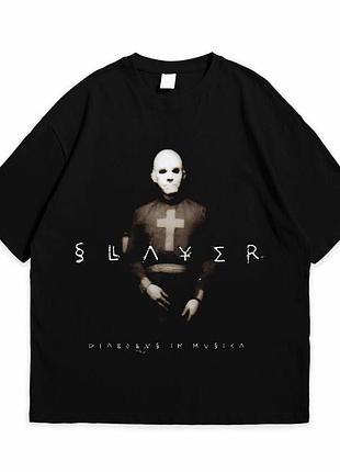 Футболка loys с принтом slayer diabolics in musica черный xs