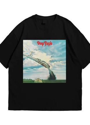 Футболка loys с принтом deep purple stormbringer черный xl