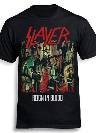 Футболка loys slayer - reign in blood черный xxl