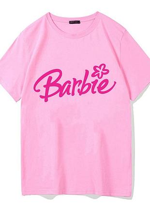 Футболка розовая барби. barbie t-shirt m