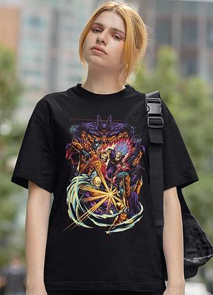 Футболка loys dragon ball (actrion scene) черный xs