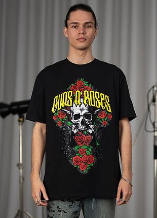 Футболка loys rwb - guns n' roses - roses xs