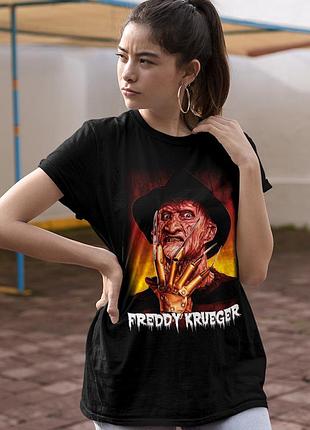 Футболка loys a nightmare on elm street (freddy krueger poster) чорний xs