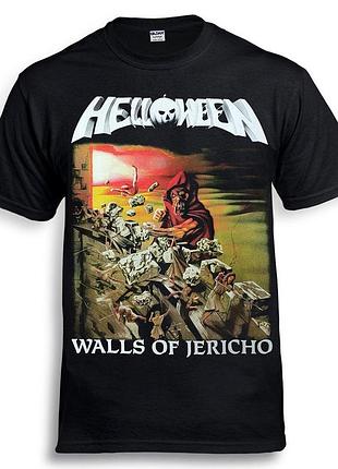 Футболка loys helloween - walls of jericho черный m