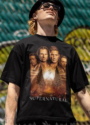 Футболка loys унісекс supernatural (season 15) чорний xs