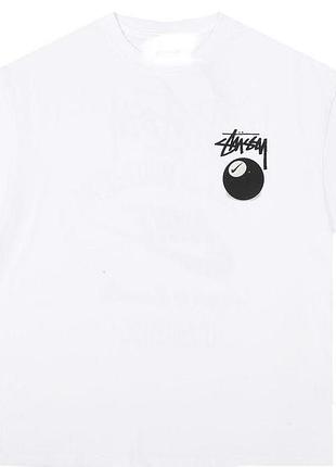 Футболка loys stussy стуссі чорна нова 100% бавовна чудова якість m