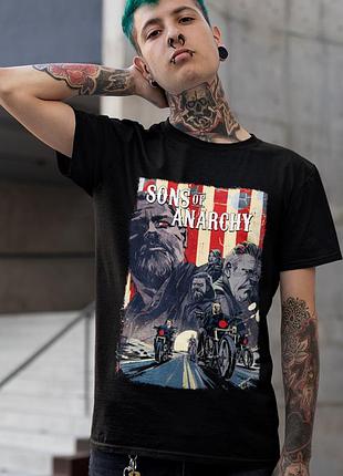 Футболка loys унисекс sons of anarchy (poster) черный xxl