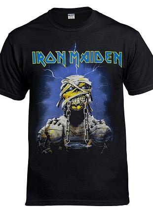 Футболка loys iron maiden powerslave mummy черный xs