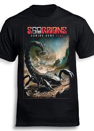 Футболка loys scorpions - coming home live чорний m