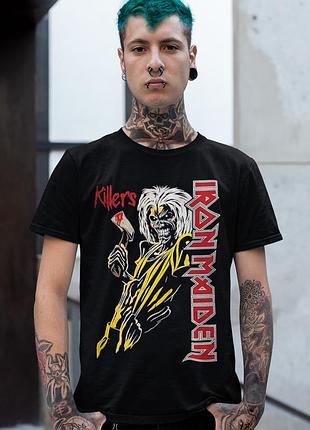 Футболка loys cult - iron maiden - killers (1981) l