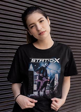 Футболка loys static x (poster) черный s
