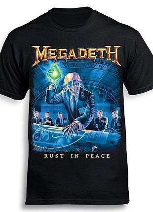 Футболка loys megadeth - rust in peace-2 чорний m
