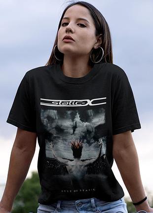 Футболка loys static x (cult of static) черный m