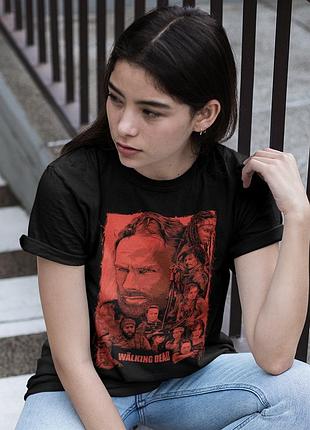 Футболка loys the walking dead черный m