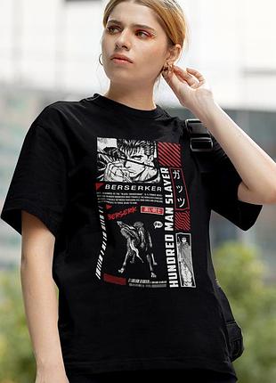 Футболка loys berserk (hander man slayer) черный m